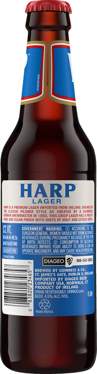 slide 4 of 7, Harp Lager, 1 ct