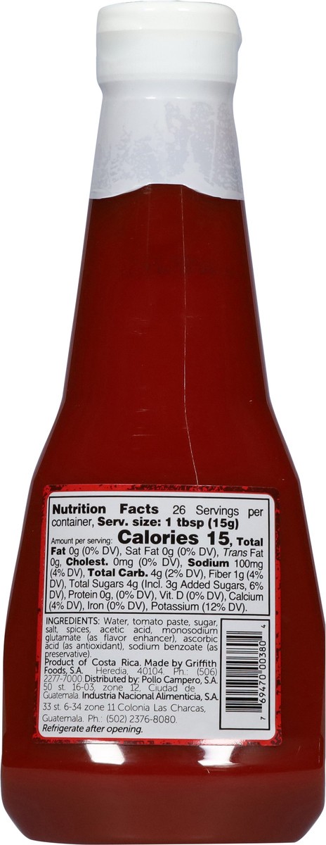 slide 7 of 14, Campero Ketchup Style Tomato Sauce 14 oz, 14 oz