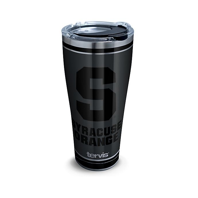 slide 1 of 1, NCAA Tervis Syracuse University Blackout Stainless Steel Tumbler with Lid, 30 oz