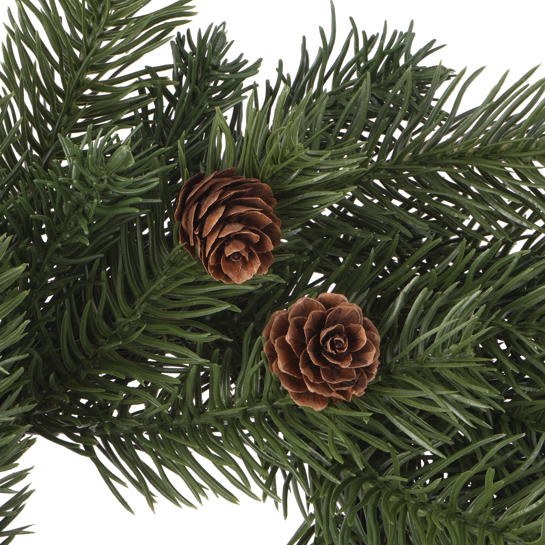 slide 2 of 2, 12" Mini Pine & Pinecone Wreath By Ashland, 12 in