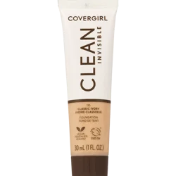 Covergirl Clean Invisible Liquid Makeup. 110 Classic Ivory
