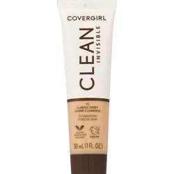 Covergirl Clean Invisible Liquid Makeup. 110 Classic Ivory