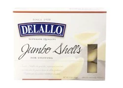 DeLallo Jumbo Shells Pasta - 12 oz