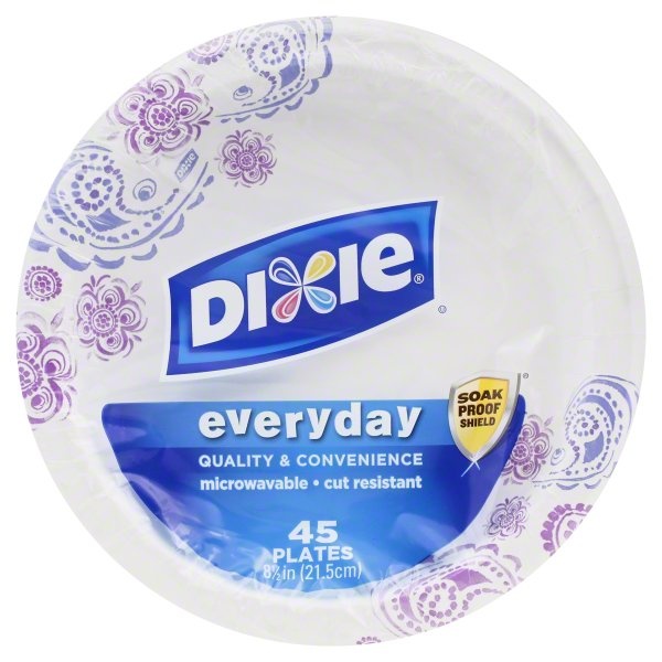 slide 1 of 1, Dixie Everyday 8-1/2 In. Paper Plates, 48 ct