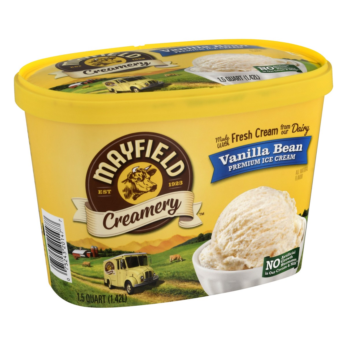 slide 8 of 9, Mayfield Creamery Vanilla Bean Ice Cream 1.5 qt, 1.5 qt