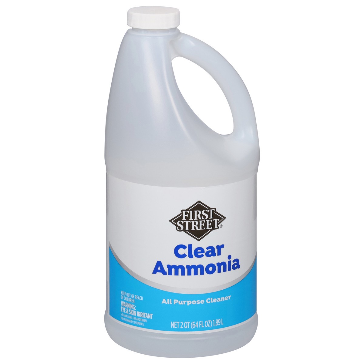 slide 2 of 12, First Street Clear Ammonia, 64 oz