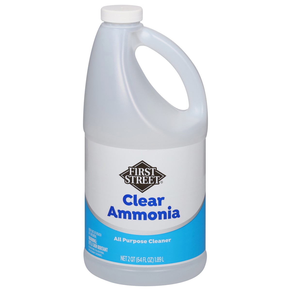 slide 9 of 12, First Street Clear Ammonia, 64 oz