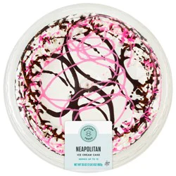 Bakery Fresh Neapolitan Ice Cream Cake