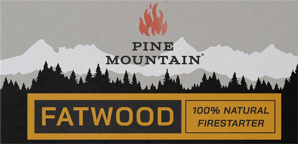 slide 9 of 10, Pine Mountain Indoor and Outdoor Fatwood Firestarter 1.5 lb, 1.5 lb