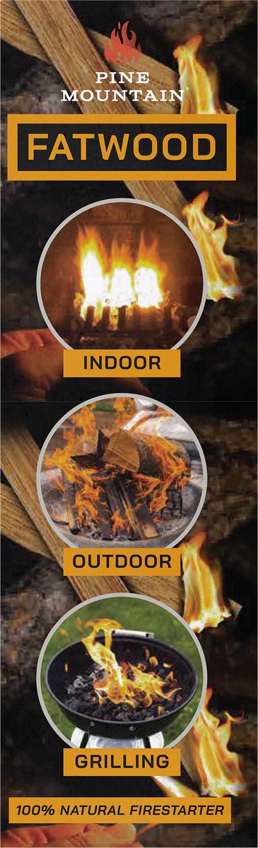 slide 3 of 10, Pine Mountain Indoor and Outdoor Fatwood Firestarter 1.5 lb, 1.5 lb