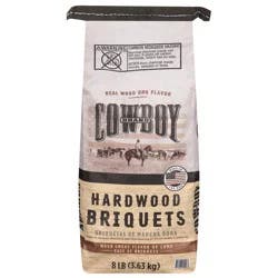 Cowboy Charcoal Hardwood Briquets 8 lb