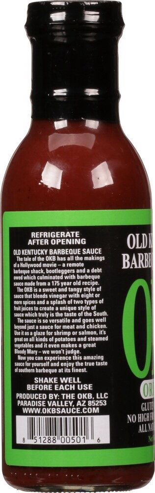 slide 3 of 4, OKB Original Old Kentucky Barbecue Sauce - 14 oz, 14 oz