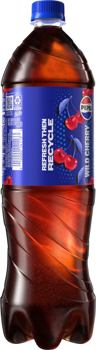 slide 5 of 5, Pepsi Soda Wild Cherry Cola - 1.32 qt, 1.32 qt