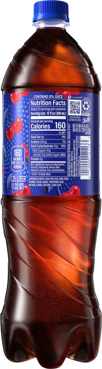 slide 4 of 5, Pepsi Soda Wild Cherry Cola - 1.32 qt, 1.32 qt