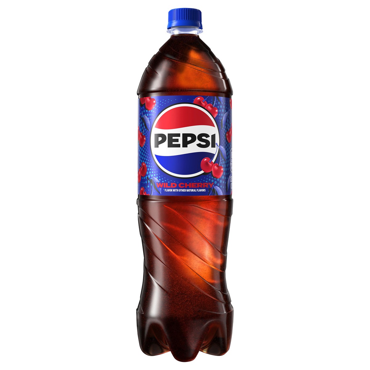 slide 1 of 5, Pepsi Soda Wild Cherry Cola - 1.32 qt, 1.32 qt