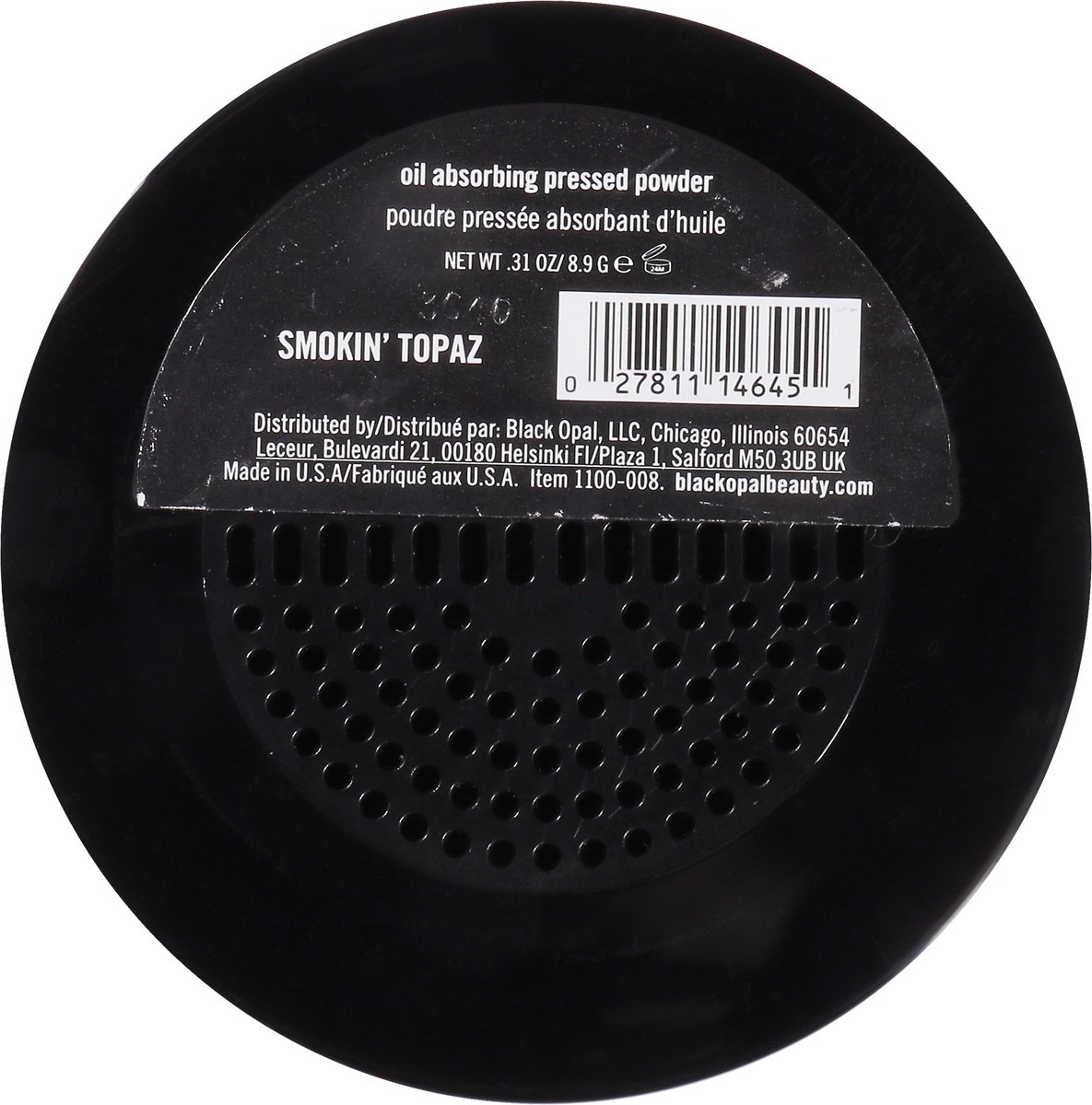 slide 8 of 11, BLK/OPL True Color Smokin Topaz Oil Absorbing Pressed Powder 0.31 oz, 1 ct