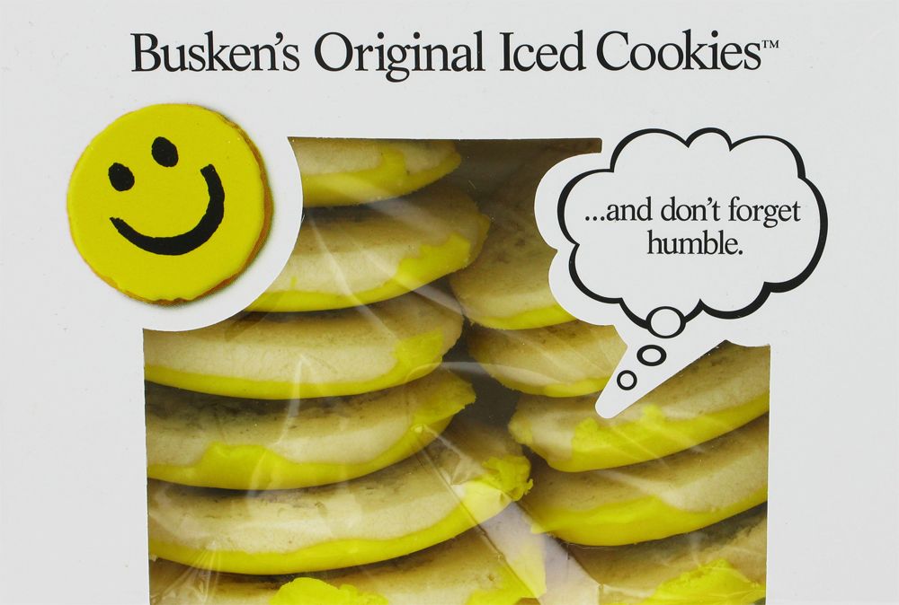 slide 4 of 4, OTHER-NATIONAL Busken Original Iced Cookie Dozen, 18 oz