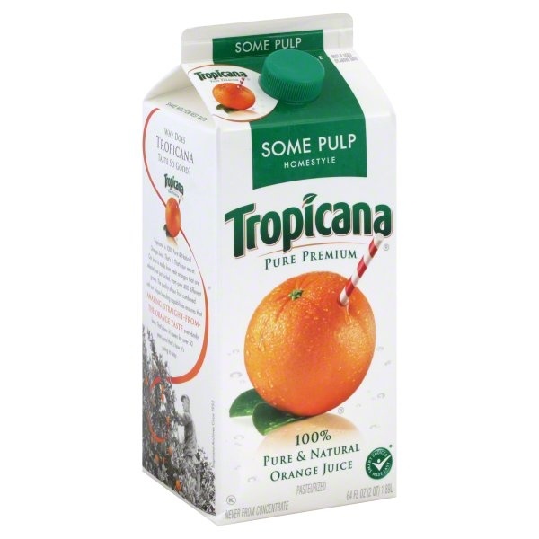 slide 1 of 1, Trop Hsty Orange Juice, 1 ct