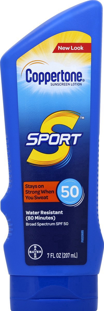 slide 15 of 18, Coppertone Sport Sunscreen Lotion - SPF 50, 