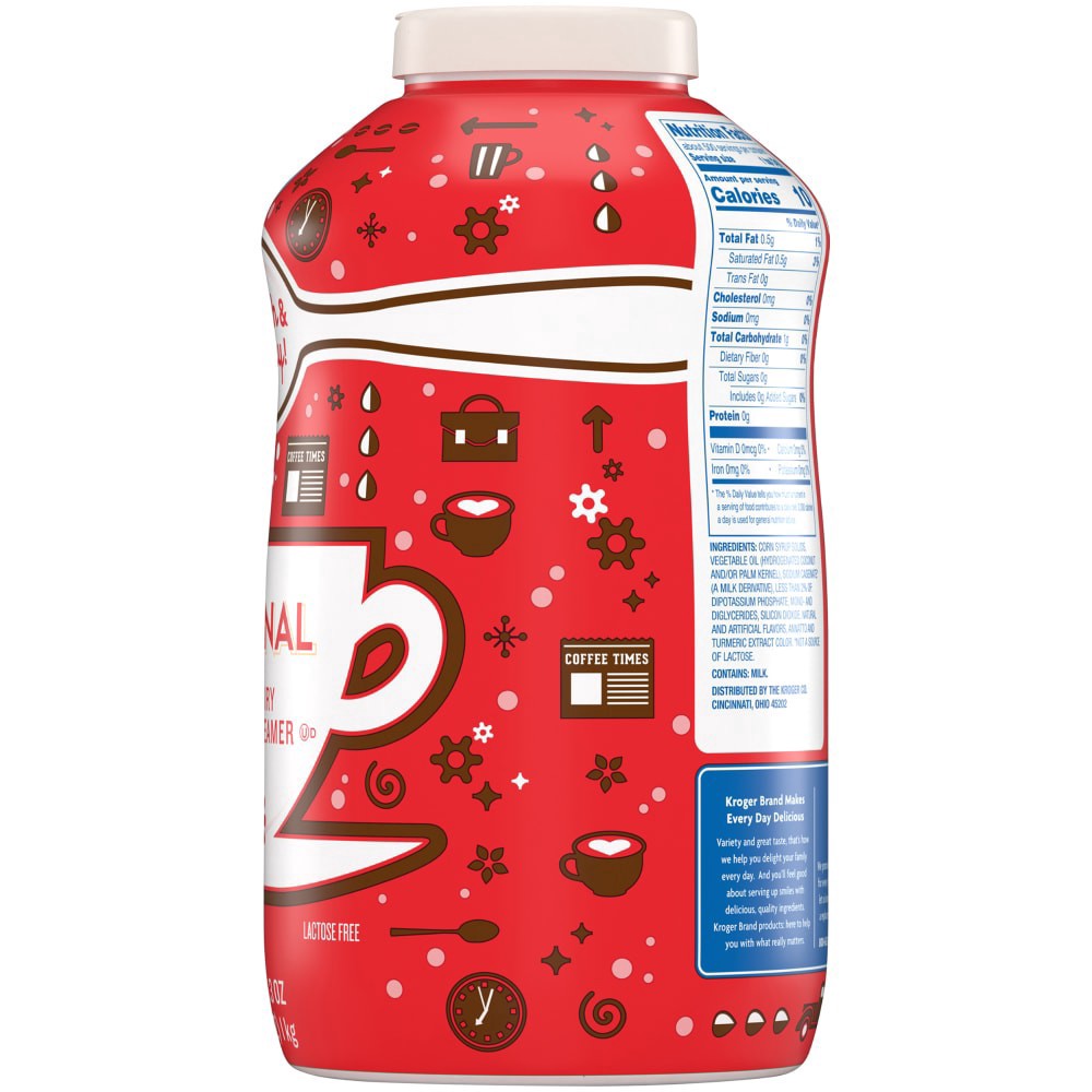 slide 3 of 3, Kroger Original Non-Dairy Powdered Coffee Creamer - 35.3 oz, 35.3 oz