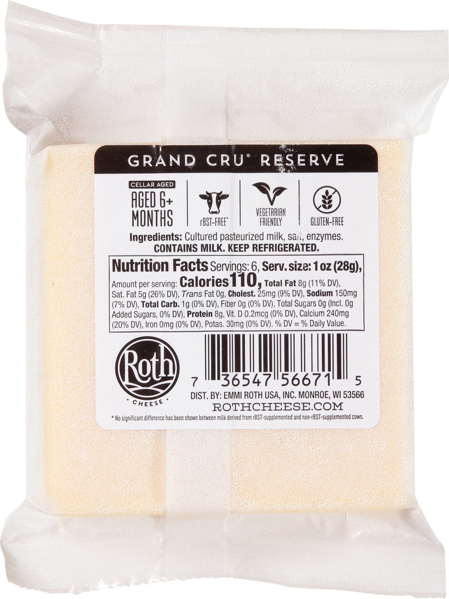 slide 5 of 9, Roth Reserve Grand Cru Cheese 6 oz, 6 oz