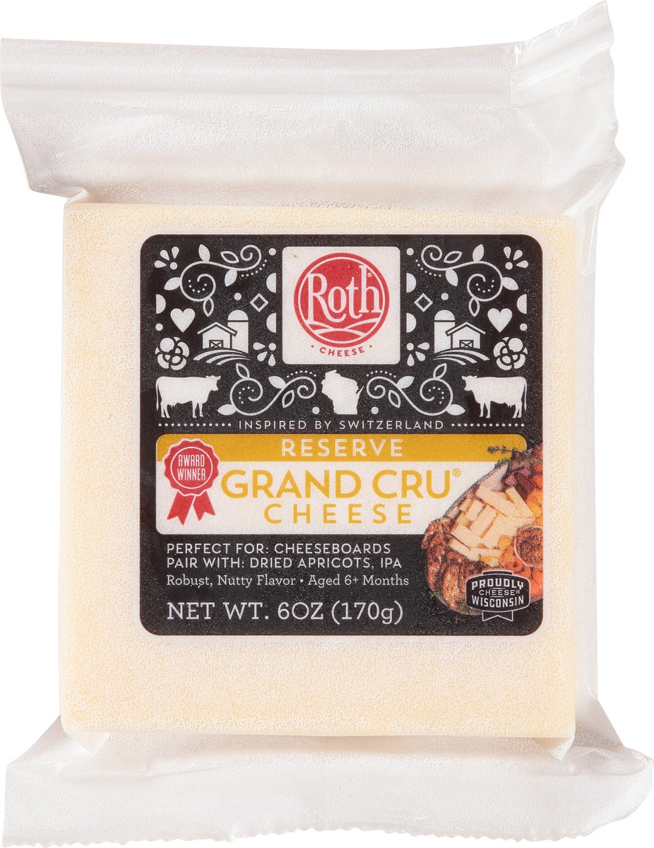 slide 4 of 9, Roth Reserve Grand Cru Cheese 6 oz, 6 oz