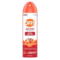 OFF! Active Insect Repellent I, Sweat Resistant Bug Spray for Indoor & Outdoor Use, 9 oz