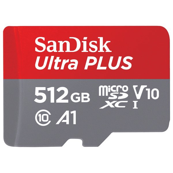 slide 2 of 5, SanDisk Ultra Plus Microsd Memory Card, 128gb, 1 ct