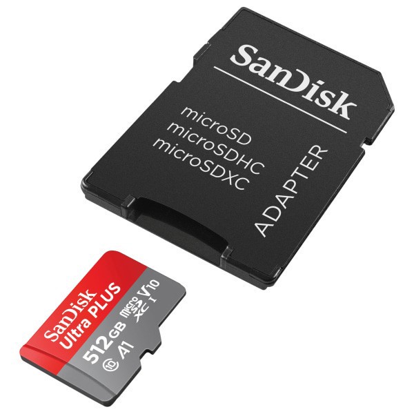 slide 3 of 5, SanDisk Ultra Plus Microsd Memory Card, 128gb, 1 ct