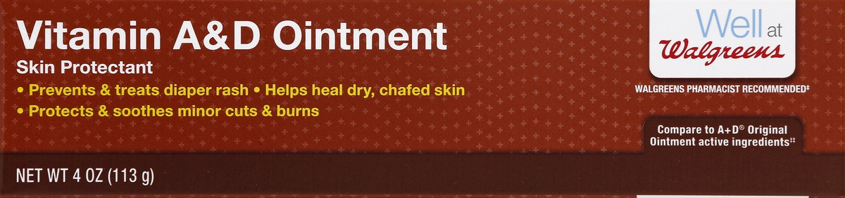 slide 2 of 4, Walgreens Vitamin A&D Ointment, 4 oz