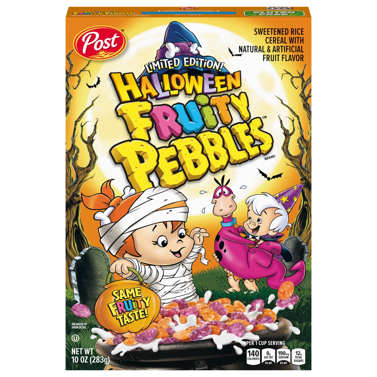 slide 1 of 9, Fruity Pebbles Halloween Cereal 10 oz, 10 oz