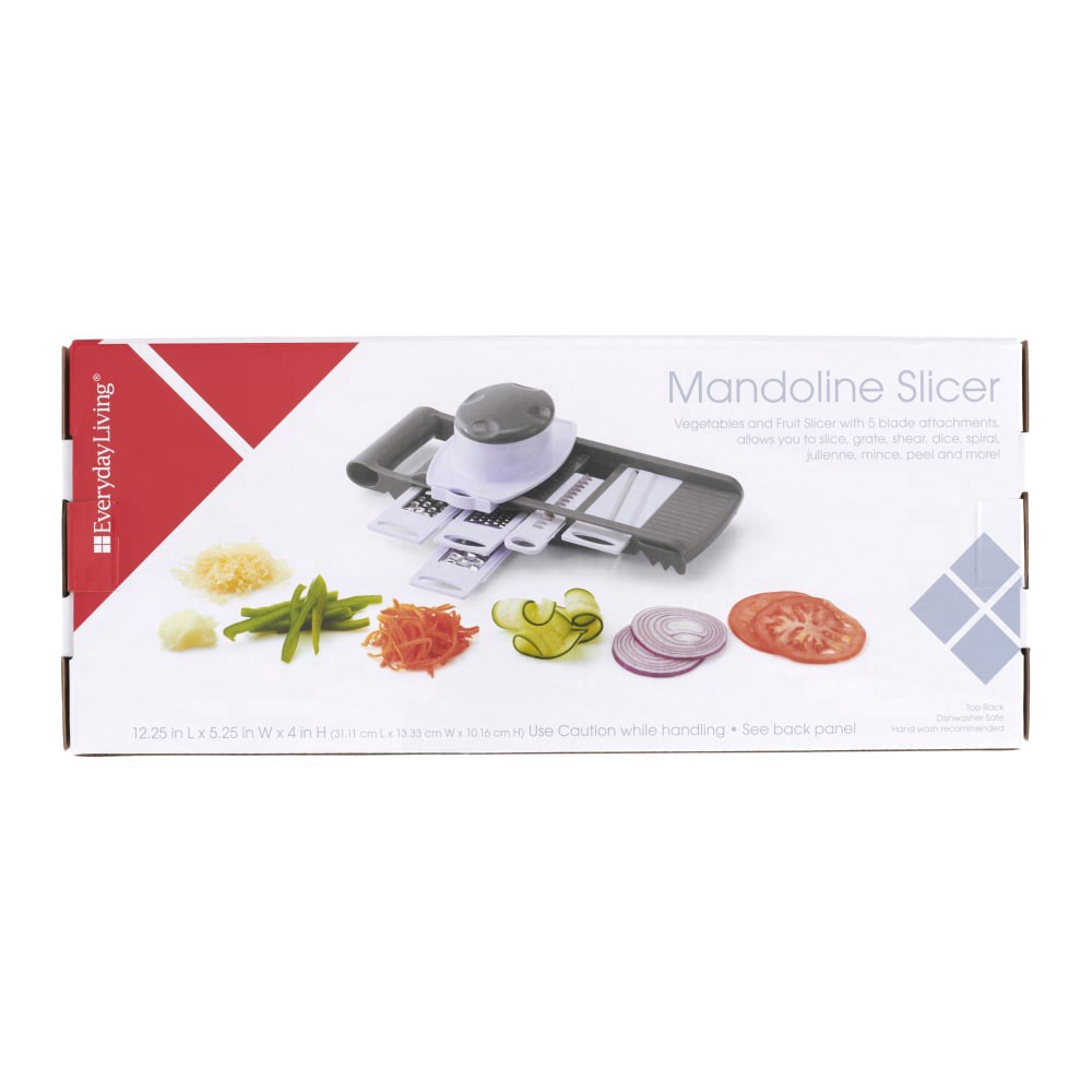 slide 3 of 3, Everday Living Mandoline Slicer, 1 ct