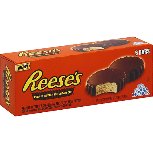 slide 1 of 1, Good Humor Ice Cream Cups, Reese's, 19.8 fl oz