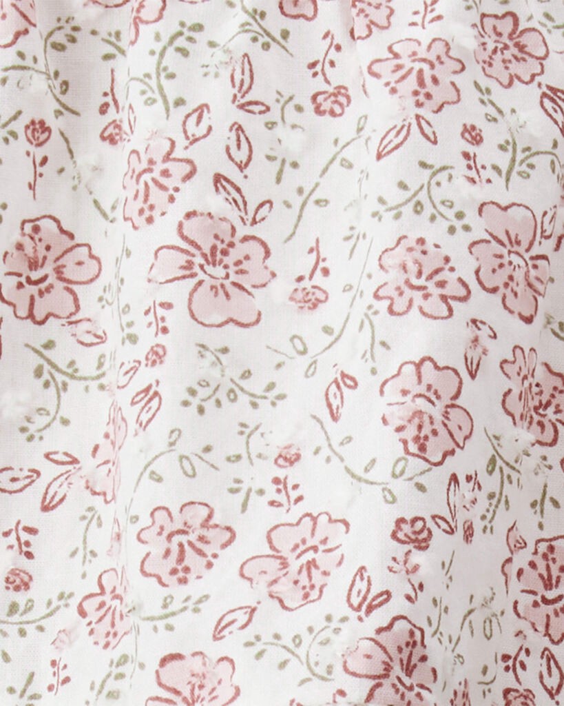 slide 4 of 5, Littleplanet Baby Girl Organic Cotton Dress in Prairie Blossom Print Prairie Blossom 18M, 1 ct