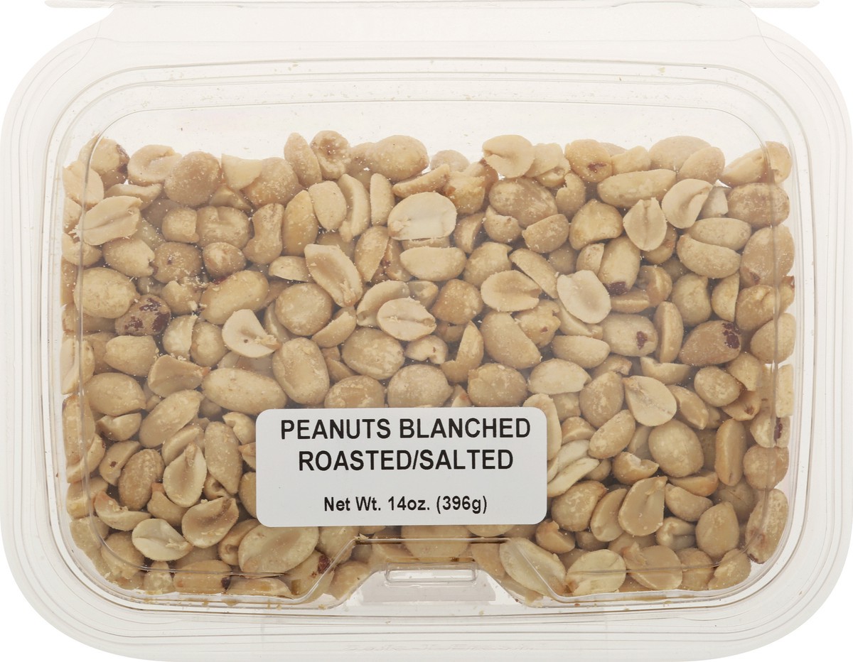 slide 5 of 13, JLM Tub Blanched Roasted/Salted Peanuts - 14 oz, 14 oz