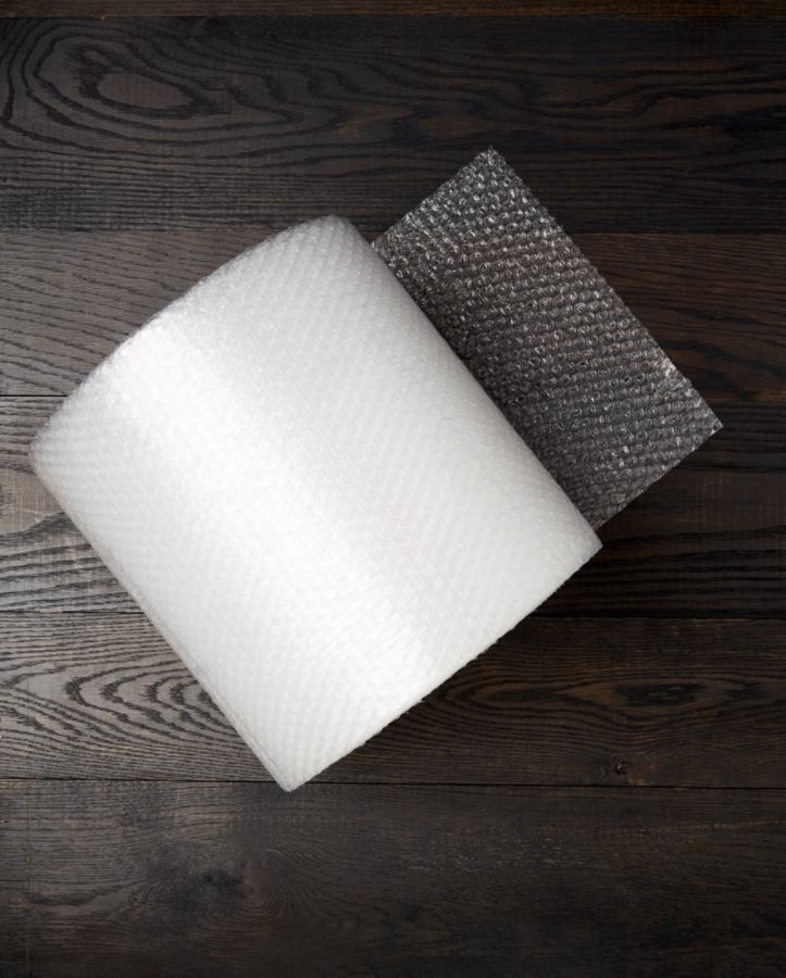 slide 2 of 2, Office Depot Brand Bubble Roll, Extra-Wide, Clear, 3/16 in x 24 in x 60 ft