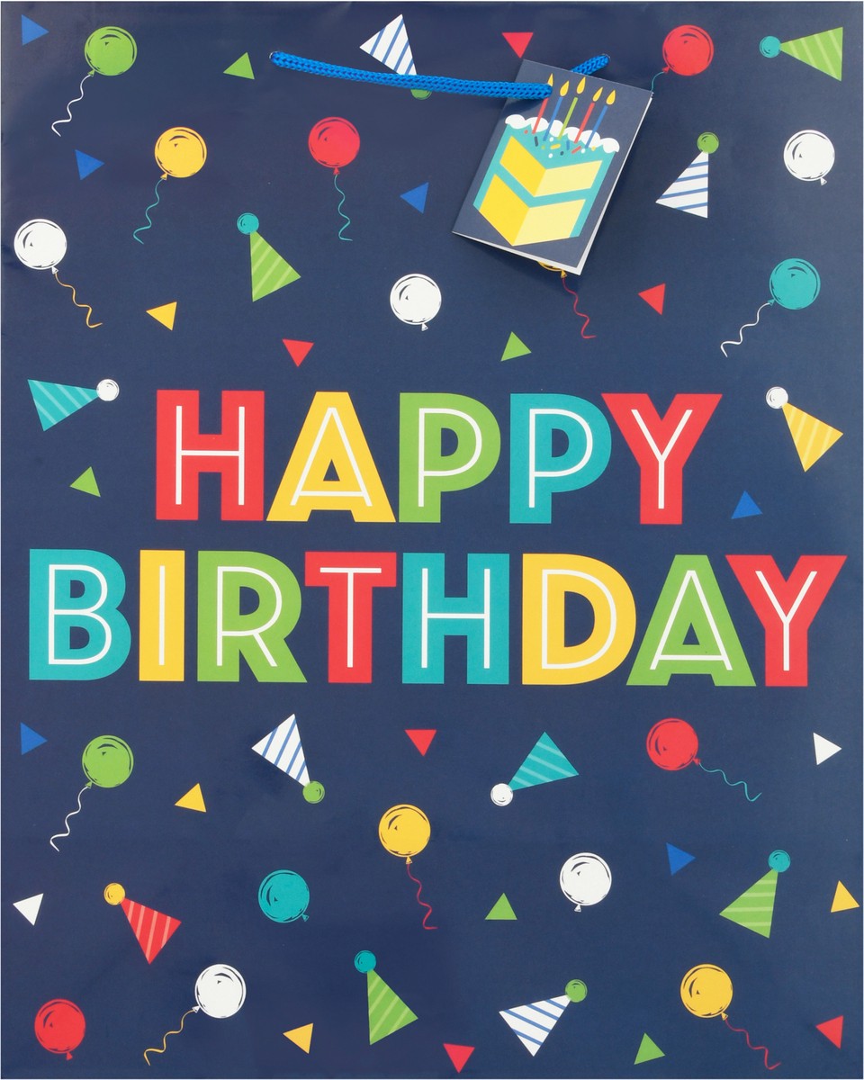 slide 5 of 9, Unique Industries Unique Peppy Birthday Bag 1 ea, 1 ct