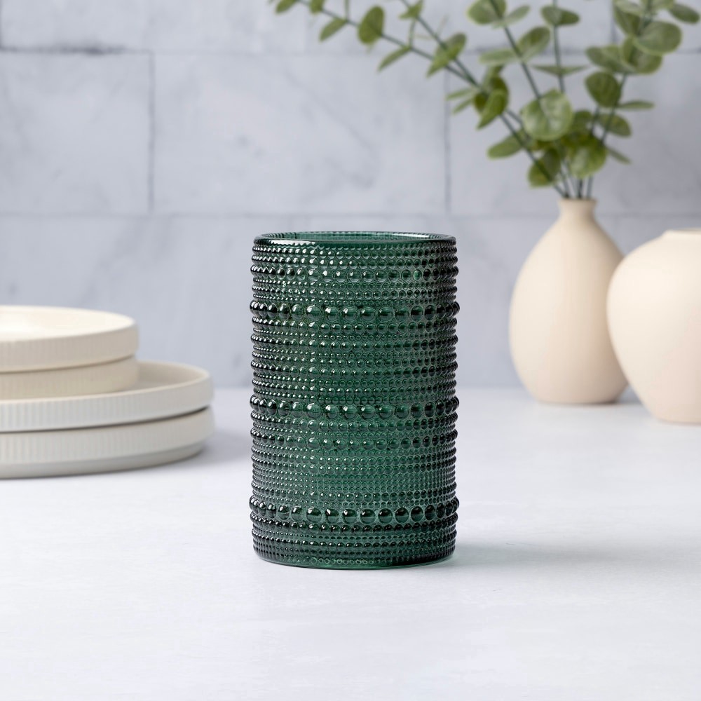 slide 3 of 4, Core Home Bubbles Cooler Glass - Green, 1 ct