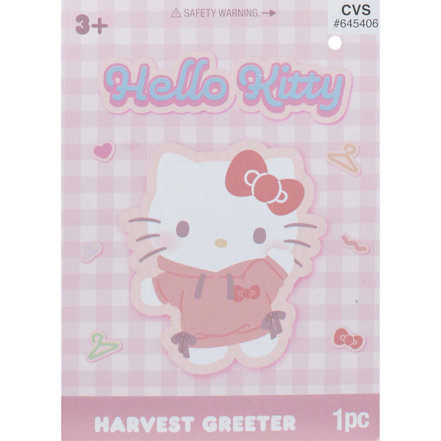 slide 2 of 2, Hello Kitty Pumpkin Spice Plush Harvest Greeter, 17 In, 1 ct