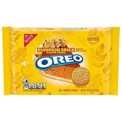 OREO Pumpkin Spice Sandwich Cookies Limited Edition - 10.68 Oz