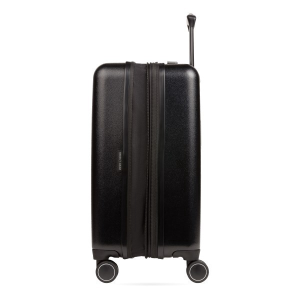 slide 10 of 10, Swissgear 8020 Expandable Hardside Spinner Luggage Carry On, 21-1/2"H X 15"W X 9-1/2"D, Black, 1 ct