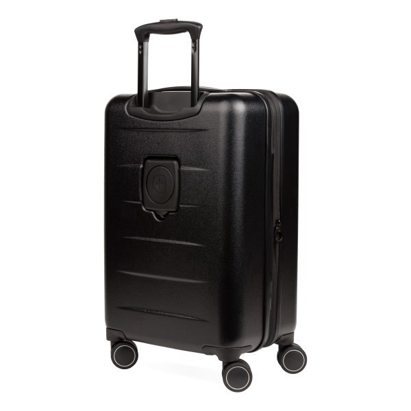 slide 9 of 10, Swissgear 8020 Expandable Hardside Spinner Luggage Carry On, 21-1/2"H X 15"W X 9-1/2"D, Black, 1 ct