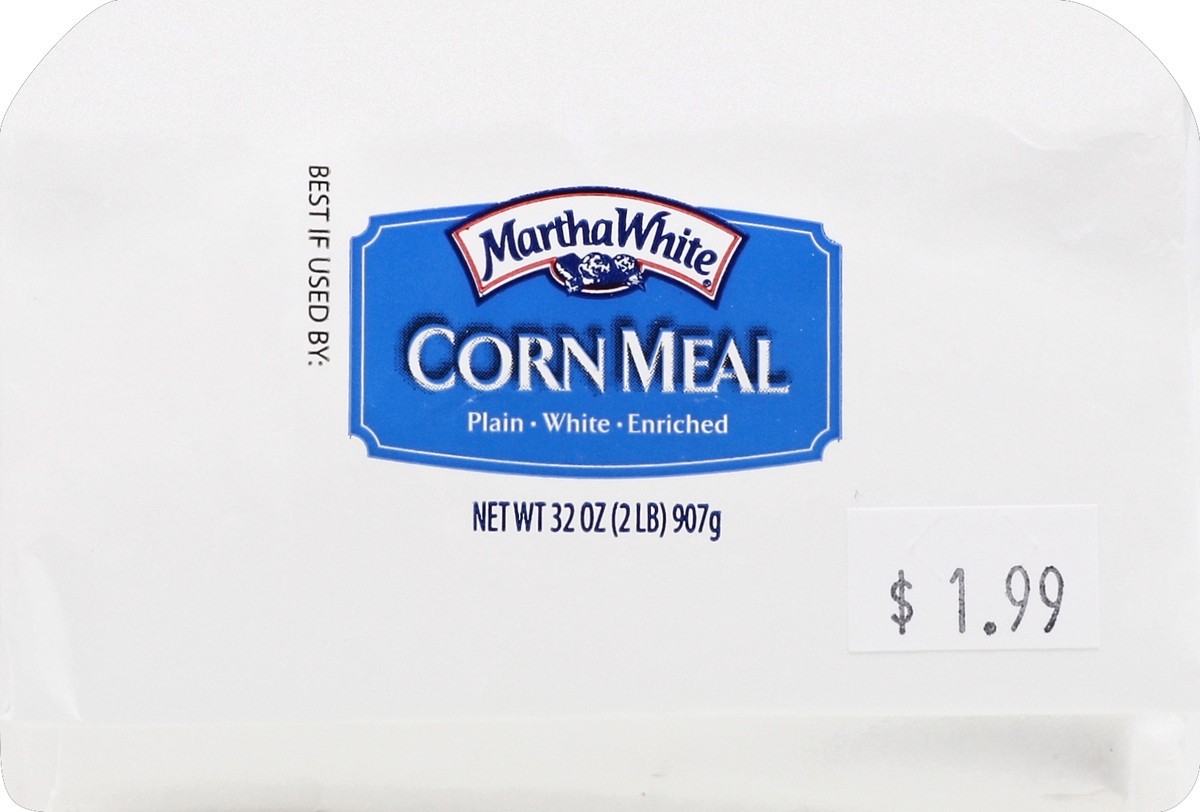 slide 3 of 6, Martha White Cornmeal 32 oz, 32 oz