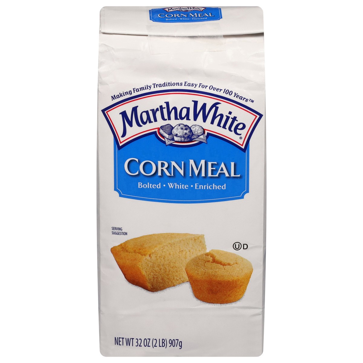 slide 1 of 6, Martha White Cornmeal 32 oz, 32 oz