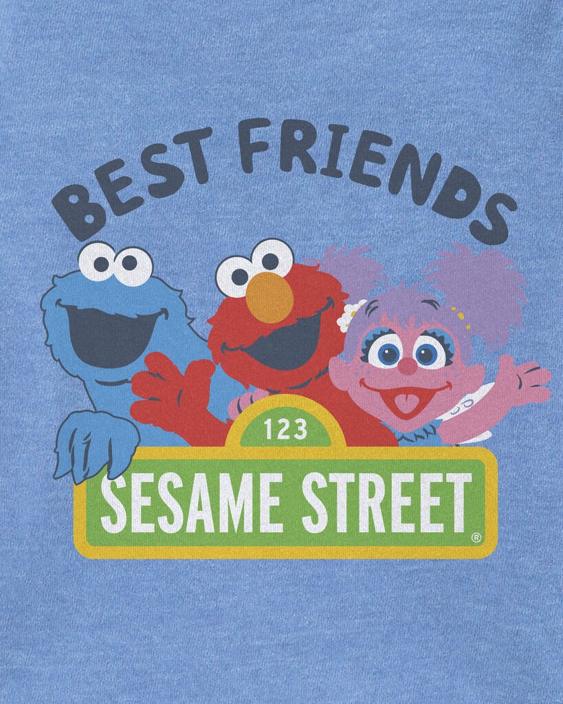 slide 2 of 2, Carter's Carters Toddler Sesame Street Tee Blue 3T, 3T