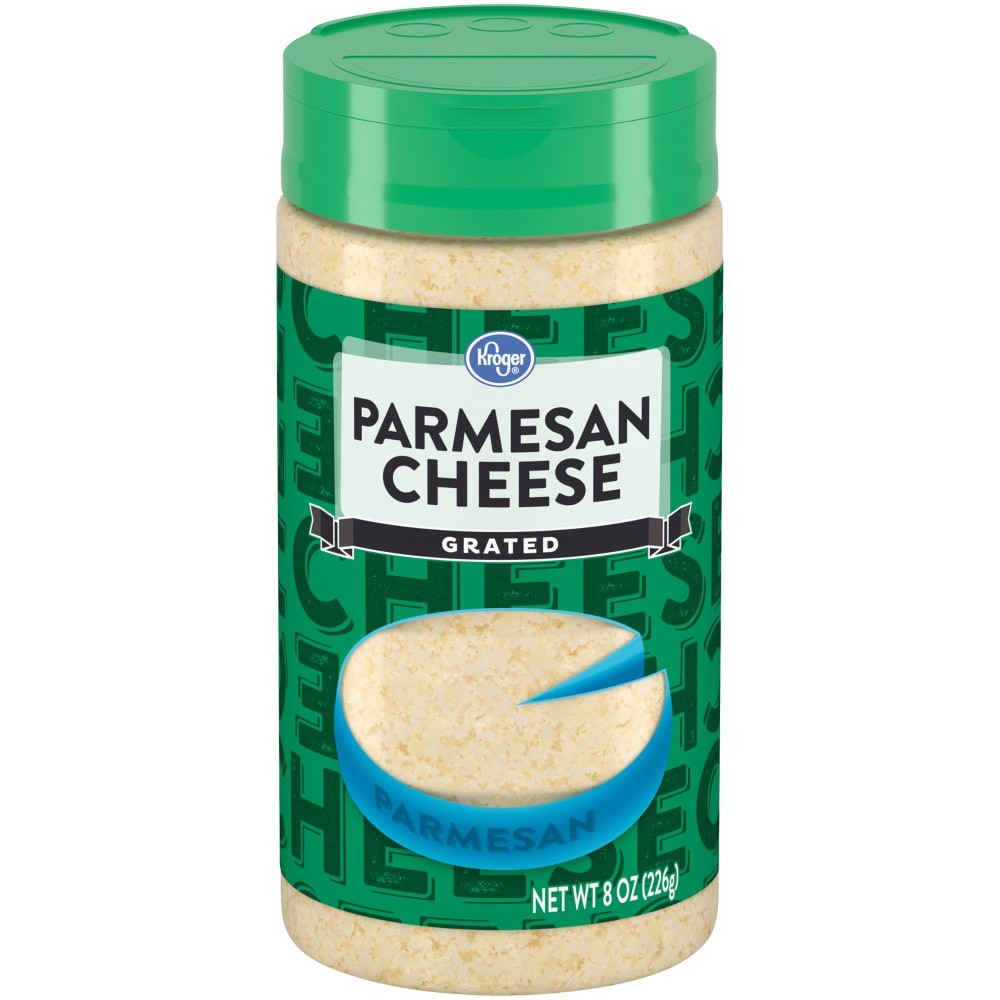 slide 1 of 3, Kroger 100% Parmesan Grated Cheese, 8 oz
