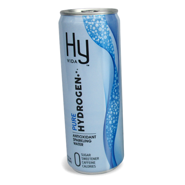 slide 1 of 7, Hyvida Pure Hydrogen Antioxidant Sparkling Water, 12 oz