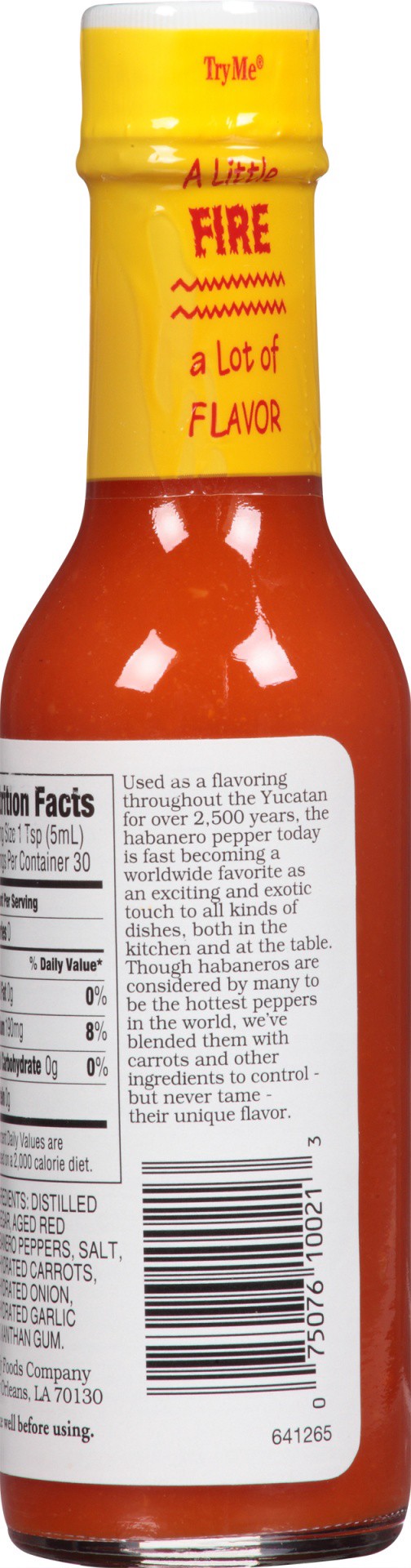 slide 4 of 6, TryMe Habanero Pepper Sauce 5 oz, 5 oz