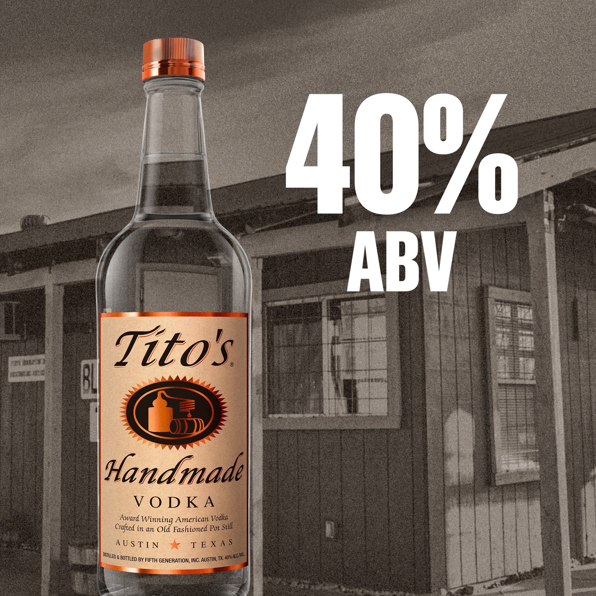 slide 5 of 6, Tito's Handmade Vodka, 200mL, 200 ml