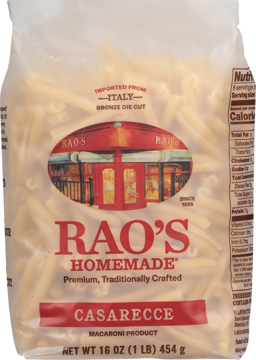 slide 3 of 14, Rao's Homemade Casarecce 16 oz, 16 oz